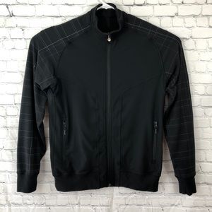 Lululemon full zip track jacket size XL black